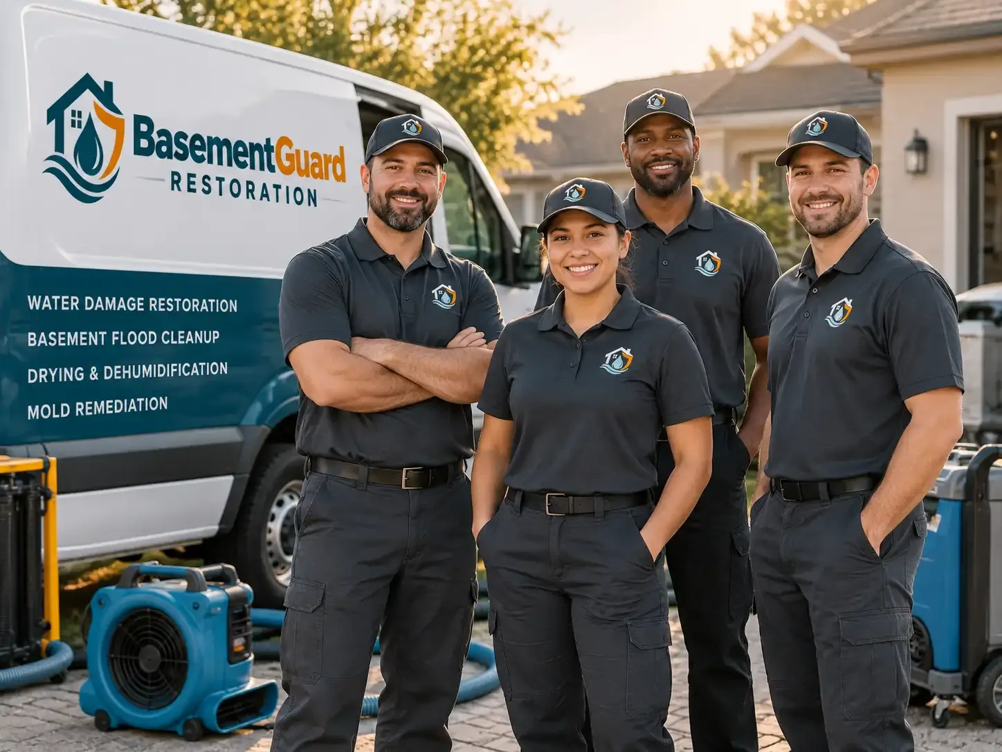 Basement Water Damage Restoration company in Larose, LA